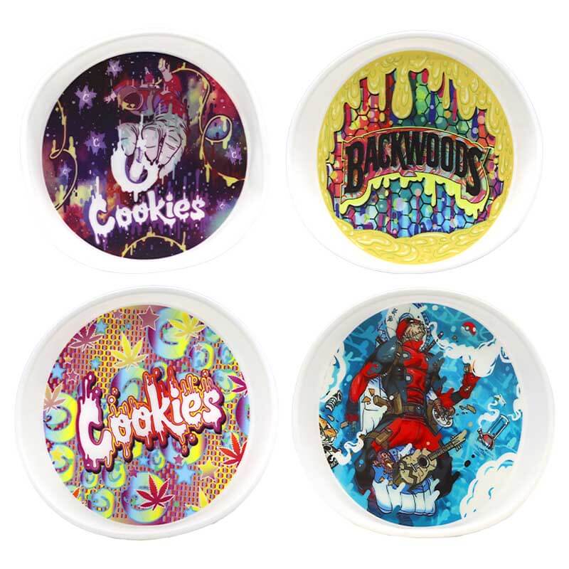 Silicone Rolling Ashtray | 8 inch | Assorted Designs product image